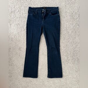 Banana Republic Dark Navy Wide Leg Jeans